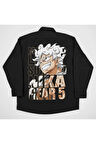 Monkey Luffy Nika Gear 5 Baskılı Unisex Anime Karakter Gömlek