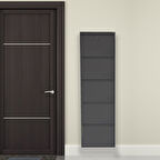 5 li Siyah Kilitli Metal Ayakkabılık