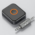 MYBLACK Kablosuz Bluetooth 5.3 Jack Aux Araç Ses Aktarım Kiti Adaptörü Bluetooth Dönüştürücü