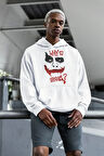 Why So Serious ? Yazılı Unisex Oversize Joker Hoodie