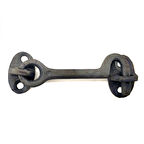 Antika Tarz Dekoratif Pirinç Çengeli - 8,5Cm, Oksit