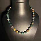  Hint Akik Doğal Taş El Yapımı Kolye