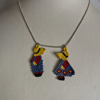 El Yapımı Iack ile Jıll Sallantılı Miuki Kadın Kolye