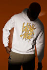 Özel Tasarım Blink-182 Yazılı Unisex Oversize Hoodie