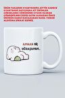 Aman Hiç Uğraşamam Baskılı Bardak Hediye Kutulu