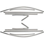 Audi A3 Sedan Krom Cam Çerçevesi 10 Parça