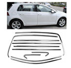 Volkswagen Golf 7 Krom Cam Çerçevesi