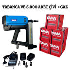 Yama YAT-GNX40 Gazlı Betona Çivi Çakma Tabancası 3 Farklı Başlık 5 Kutu Çivi Hediyeli Gaz Dahil