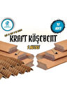 Karton Köşebent,kraft Köşebent,l Köşe,köşebent Palet ,koliköşe ,köşekenar Koruyucu 40x40 3 Mm KAHVER