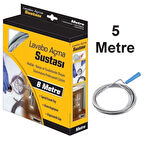 Kupa Lavabo Açma Sustası Gider Açıcı Spiral 5 mt.