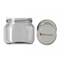 400 cc Paşabahçe Kapak,Reçel,Marmelat,Magnolia cam Kavanoz 5 adet