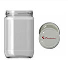 660cc Paşabahçe Kapak,Yarımlık Turşu,Salça cam kavanoz 6 adet