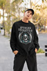 Tasarım Avenged Sevenfold Baskılı Unisex Oversize Sweatshirt