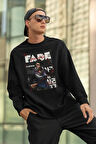 Fade Karakter Baskılı Unisex Oversize Vvalorant Sweatshirt