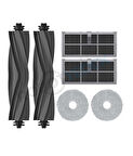 Dreame L10S Pro Ultra Head Kauçuk Fırça Hepa Filtre Mop Seti-6 Parça