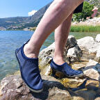 Serabien MG Lacivert Kaydırmaz Taban Havuz Deniz Sörf Ayakkabısı