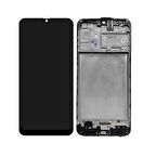 Samsung Galaxy M21 M215F ile Uyumlu Oled Ekran Dokunmatik Çıtalı