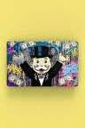Monopolly Dolar Kredi Kartı Sticker Kaplama