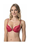 Kadın Pembe Desteksiz Balenli Sütyen 7006