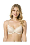 Kadın Ekru Jasmin Desteksiz Dolgusuz Sütyen 9600