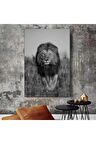 Aslan Leopar Kanvas Tablo