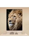 Aslan Leopar Kanvas Tablo