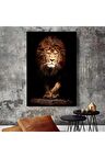 Aslan Leopar Kanvas Tablo