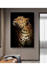 Aslan Leopar Kanvas Tablo