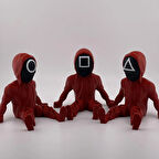 Squid Game Oyuncağı Üçlü Set