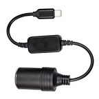 Type-C 5 Volt To 12 Volt Çakmak Fiş Çevirici, 12 watt