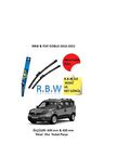 RBW  Fiat Doblo  (2010-2022) Aracınız İçin Özel Muz Tip Silecek Takımı