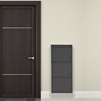 3 lü Siyah Metal Ayakkabılık