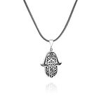 Fatma Ana Eli 60 cm 925 Gümüş Kolye