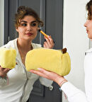 Fermuarlı Peluş Makyaj Çantası (Kısa Tüylü) – Kadınlar İçin En Yeni Makyaj Çantası Modelleri