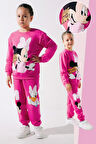 Miniğimin Cicileri Dsy Mnn Baskılı Kız Çocuk Takım - Fuşya