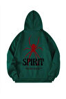 Unisex Spirit Baskılı Sweatshirt