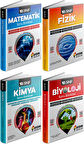 Aydın 2025 10. Sınıf Matematik + Fizik + Kimya + Biyoloji Konu Özetli Soru Seti 4 Kitap