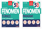 Fenomen Okul 2025 5. Sınıf Türkçe + Paragraf B Serisi Soru Seti 2 Kitap Güncel Müfredat