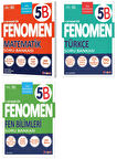Fenomen Okul 2025 5. Sınıf Matematik + Türkçe + Fen B Serisi Soru Seti 3 Kitap Güncel Müfredat