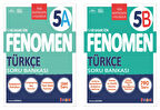 Fenomen Okul 2025 5. Sınıf Türkçe A + B Serisi Soru Seti 2 Kitap Güncel Müfredat