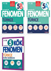 Fenomen Okul 2025 5. Sınıf Türkçe A + B + Kök Seti 3 Kitap Güncel Müfredat