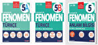 Fenomen Okul 2025 5. Sınıf Türkçe A + B + Anlam Bilgisi Seti 3 Kitap Güncel Müfredat