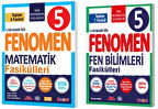 Fenomen Okul 2025 5. Sınıf Matematik + Fen Bilimleri Fasikül Seti 2 Kitap Güncel Müfredat
