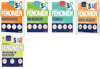 Fenomen Okul 2025 5. Sınıf Matematik + Türkçe + Fen + Sosyal + Din A Soru Seti 5 Kitap Güncel Müfredat