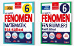 Fenomen Okul 2026 6. Sınıf Matematik + Fen Bilimleri Fasikül Seti 2 Kitap Güncel Müfredat