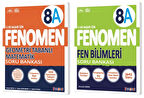 Fenomen Okul 2025 8. Sınıf Fen Bilimleri + Geometri Tabanlı A Serisi Soru Bankası Seti 2 Kitap
