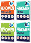 Fenomen Okul 2025 8. Sınıf Matematik + Türkçe + Fen + Paragraf A Serisi Soru Bankası Seti 4 Kitap