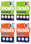 Fenomen Okul 2025 8. Sınıf Fen Bilimleri + Geometri Tabanlı A + B Serisi Soru Bankası Seti 4 Kitap