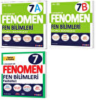Fenomen Okul 2025 7. Sınıf Fen Bilimleri A + B Serisi Soru + Fasikül Seti 3 Kitap