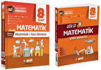 Gizli 2025 8. Sınıf Lgs Matematik Alıştırmalı + Usta İşi Soru Bankası Seti 2 Kitap Güncel Müfredat